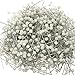 KINGSO 800pcs Round Pearl Head Dressmaking Pins Weddings Corsage Florists Sewing Pin White