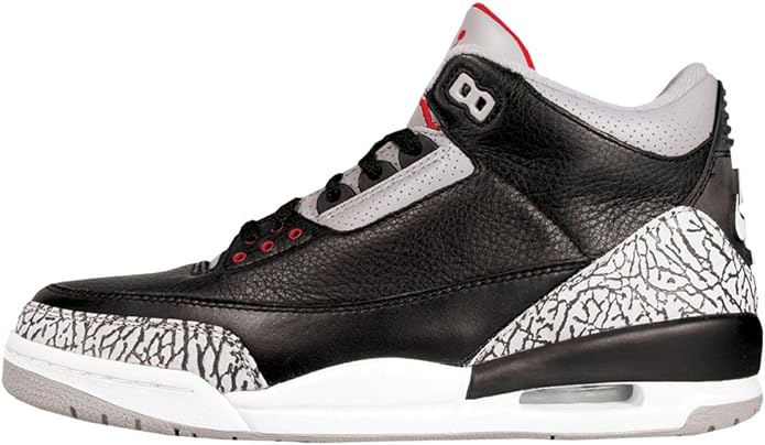 2001 air jordan 3 black cement
