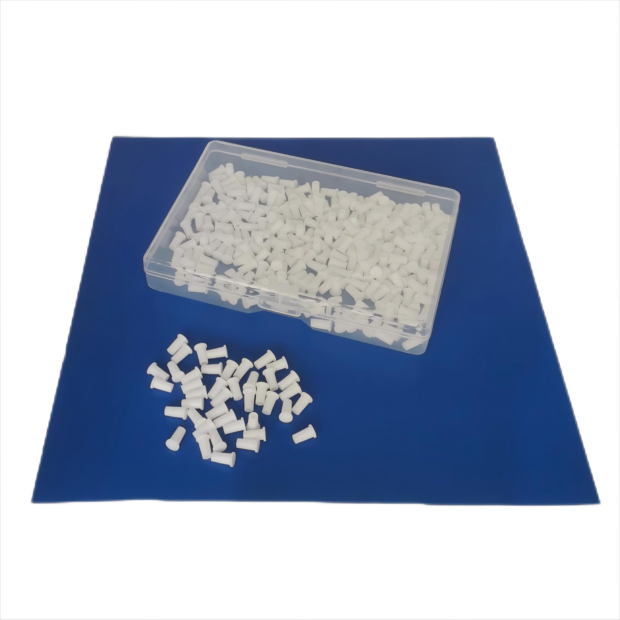 Yrsssa LC Dust Caps – Complete Protection for LC Ends, Fiber Optic Cables, End Faces and Devices | Fiber Optic Dust Caps in Snap Lock Case (200)