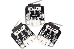 FYSETC 3pcs Ender 3 Limit Switch Mechanical Endstop Module 3D Printer Part for CNC RepRap Makebot Prussa RAMPS 1.4 Board Ender 3 Pro Ender 5 CR-10 S4 S5 Series