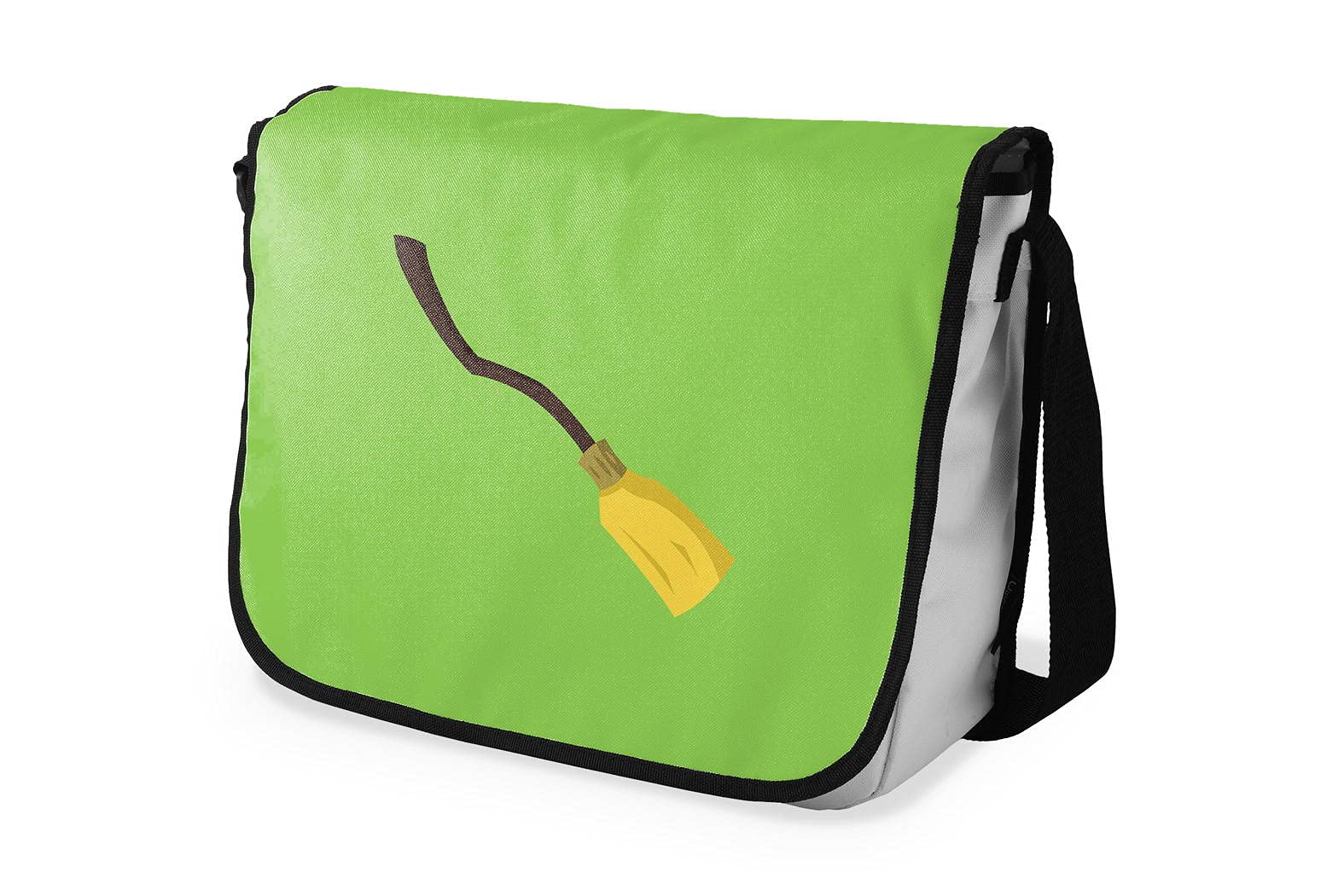 Bonamaison Digitally Printed Messenger School Bag for Students, Cross Body Bag, Courier Bag, Shoulder Bag for School, Back to School, Size: 29x36 Cm