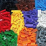 Alapa Building Bricks - 1200Piece Toys Bulk Block Set with Wheels, Tires, Axles, Little Peoplepiece - Classic Colors - Building Blocks Compatible with All Major Brands
