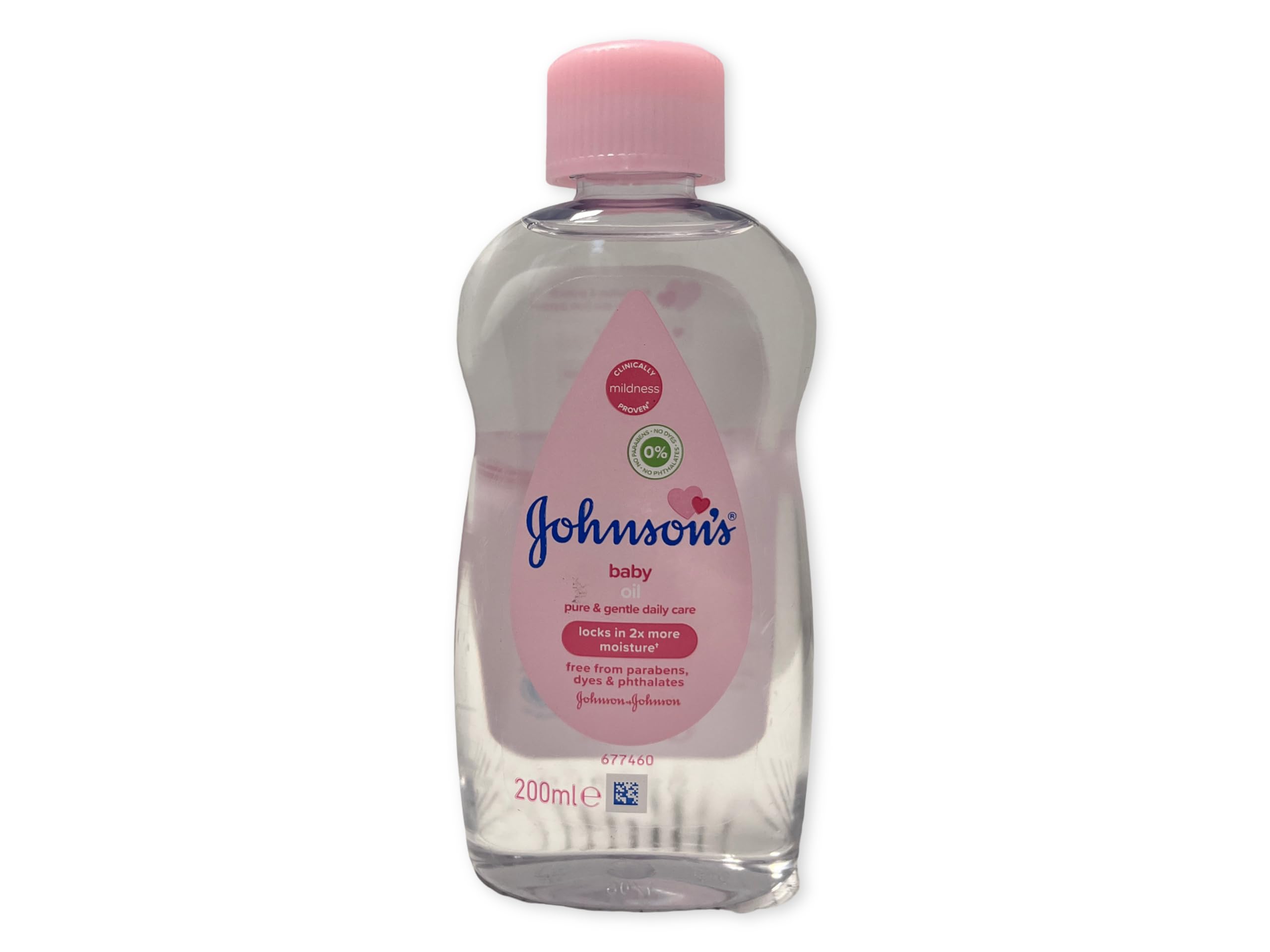 Johnson's Baby Oil 200 ml (Pack of 6)