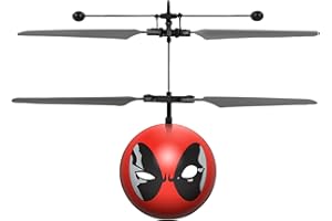 Marvel World Tech Toys Deadpool IR UFO Heliball Helicopter