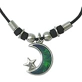 Tapp Collections Mood Pendant Necklace - Moon with Star