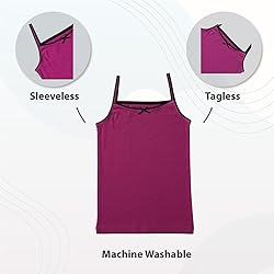 Buyless Fashion Girls Tank Tops - Sleeveless Cami