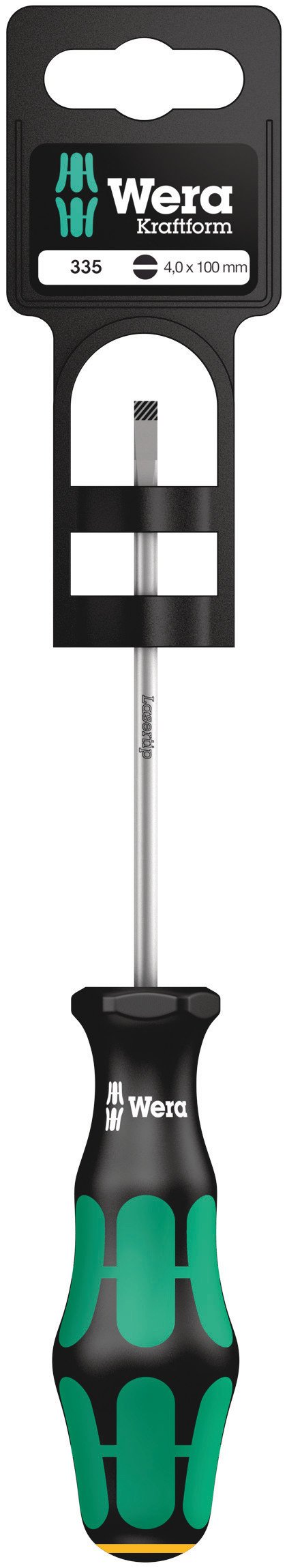 Kraftform 335 Screwdriver Parallel Slotted Tip 4.0 x 100mm