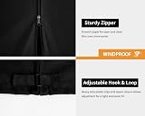 Dokon 3 Seater Garden Swing Cover Waterproof Heavy Duty Oxford 215x125x170cm view 5