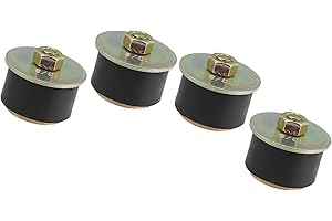 Hihaha Automotive Freeze Plug Rubber Expansion Plug/Rear for Car/Durable Fit Hole Size 1-3/8" to 1-1/2" 34mm-38mm / 4pcs