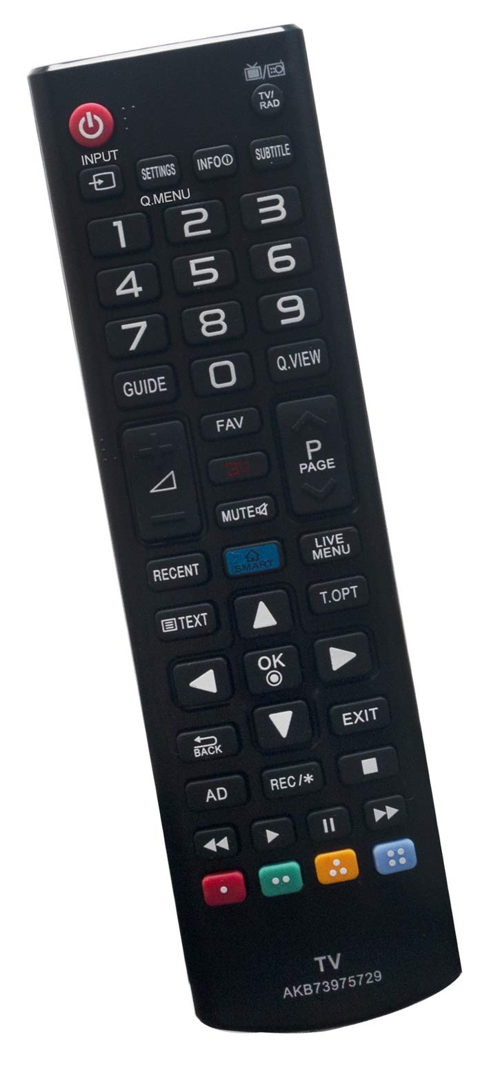 ALLIMITY AKB 73975729 Remote Control Replace for LG LED LCD 3D TV 65UB980 65UB950V 60LB730V 55UB950 55UB850 55LB730 55LB700 55LB679 55LB671 50LB670 49UB850 49LB870V 47LB700V 47LB679V