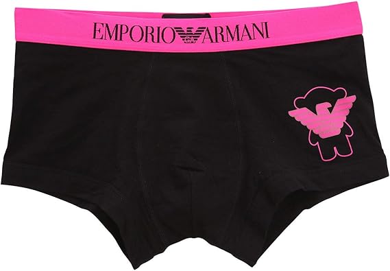 Amazon Co Jp エンポリオ アルマーニ Emporio Armani Manga Bear マンガベア ボクサーパンツ メンズ 前とじ Arb 服 ファッション小物