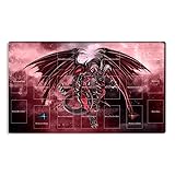 New Mlikemat Playmat Red Dragon Archfiend TCG CCG