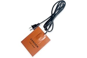 VANORM Silicone Heater Pad Car Battery Silicone Heating Pad Engine Block Heater Pad Oil Pan Heater Pad - Self-Adhesive (Power x Quantity, 250W x 1pc)