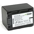 Wasabi Power Battery for Sony NP-FV70 and Sony DCR-SR15, SR21, SR68, SR88, SX15, SX21, SX44, SX45, SX63, SX65, SX83, SX85, FDR-AX100, HDR-CX105, CX110, CX115, CX130, CX150, CX155, CX160, CX190, CX200, CX210, CX220, CX230, CX260V, CX290, CX300, CX305, CX330, CX350V, CX360V, CX380, CX430V, CX520V, CX550V, CX560V, CX580V, CX700V, CX760V, CX900, HC9, PJ10, PJ30V, PJ50, PJ200, PJ230, PJ260V, PJ340, PJ380, PJ430V, PJ540, PJ580V, PJ650V, PJ710V, PJ760V, PJ790V, PJ810, TD10, TD20V, TD30V, XR150, XR155, XR160, XR260V, XR350V, XR550V, HXR-MC50U, NX3D1U, NX30U, NX70U, NEX-VG10, VG20, VG30, VG30H, VG900, DEV-3, DEV-5, DEV-50