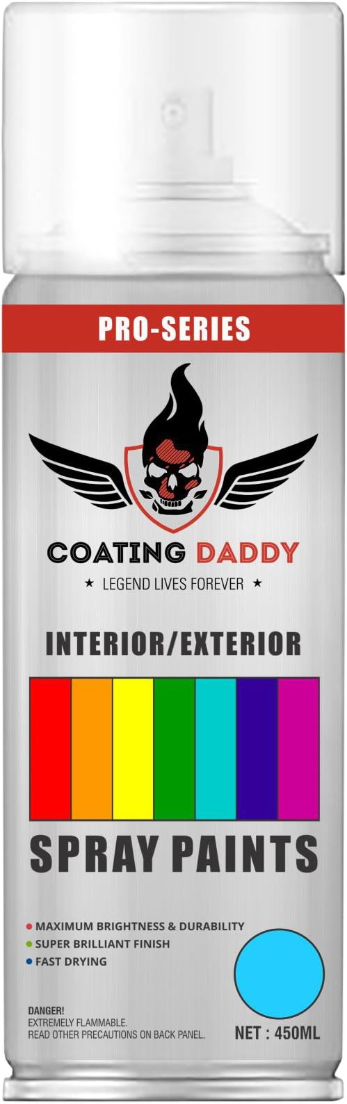 Coating Daddy Spray Paint (450 ml, Fluorescent Blue)