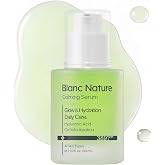 BLANC NATURE Calming Serum with Hyaluronic Acid and Centella, 1.01 fl Oz | Korean Serum that Soothes &amp; Hydrates All Skin Types with Hyaluronic Acid, Centella Asiatica &amp; Panthenol for Glass Skin