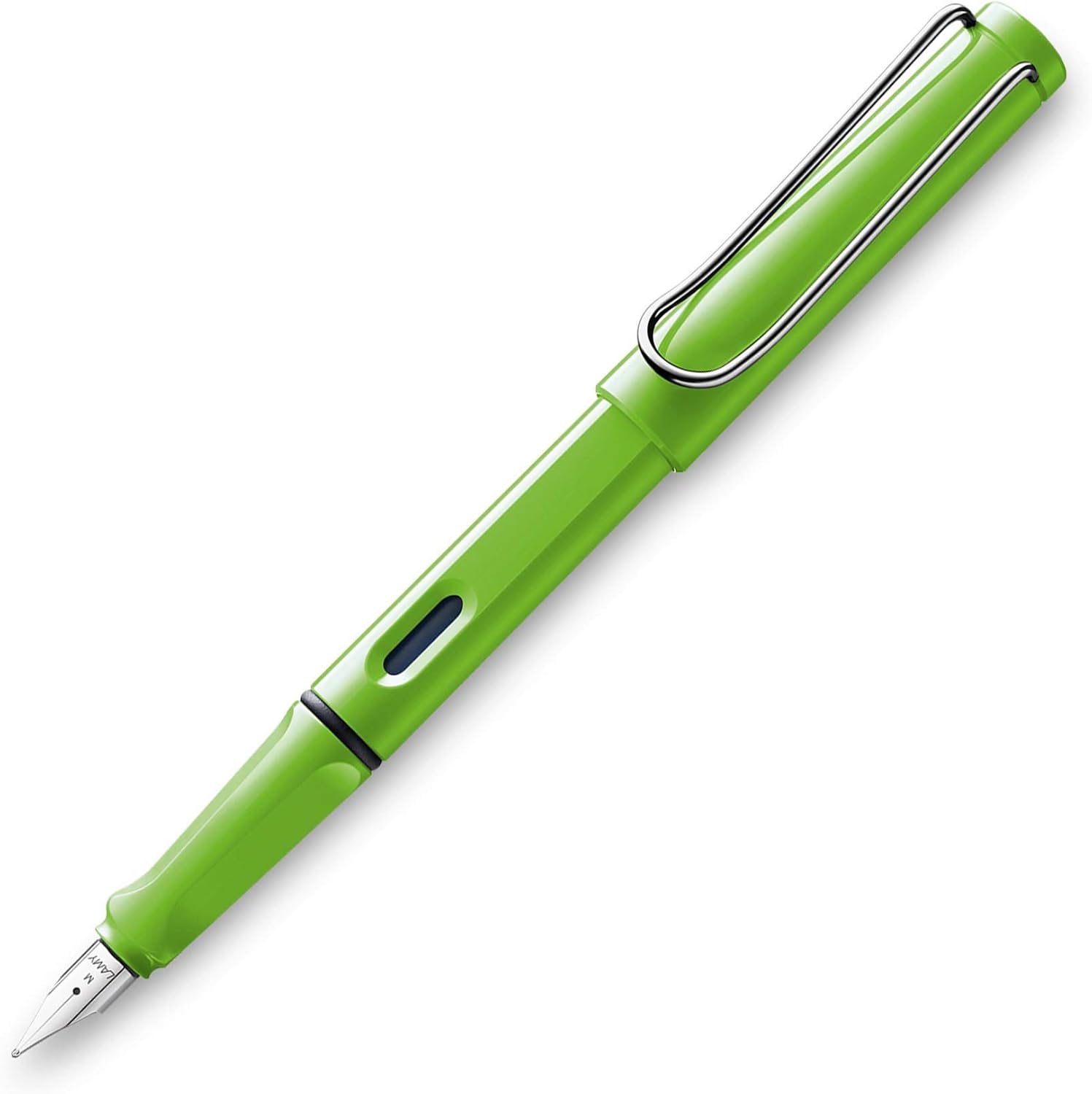 LAMY safari green, Fountain Pen with ergonomic grip & polished steel nib in size EF, ideal for any Writing & Calligraphy - Image 3