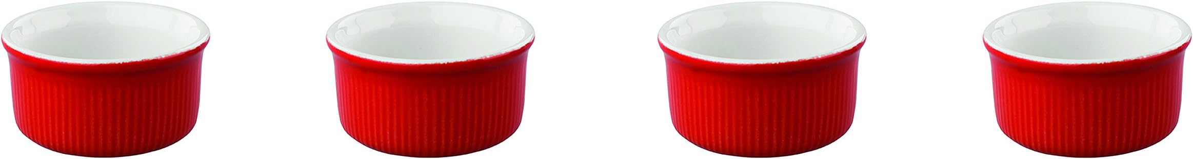 Tala Originals Set of 4 Red Pinch Pots