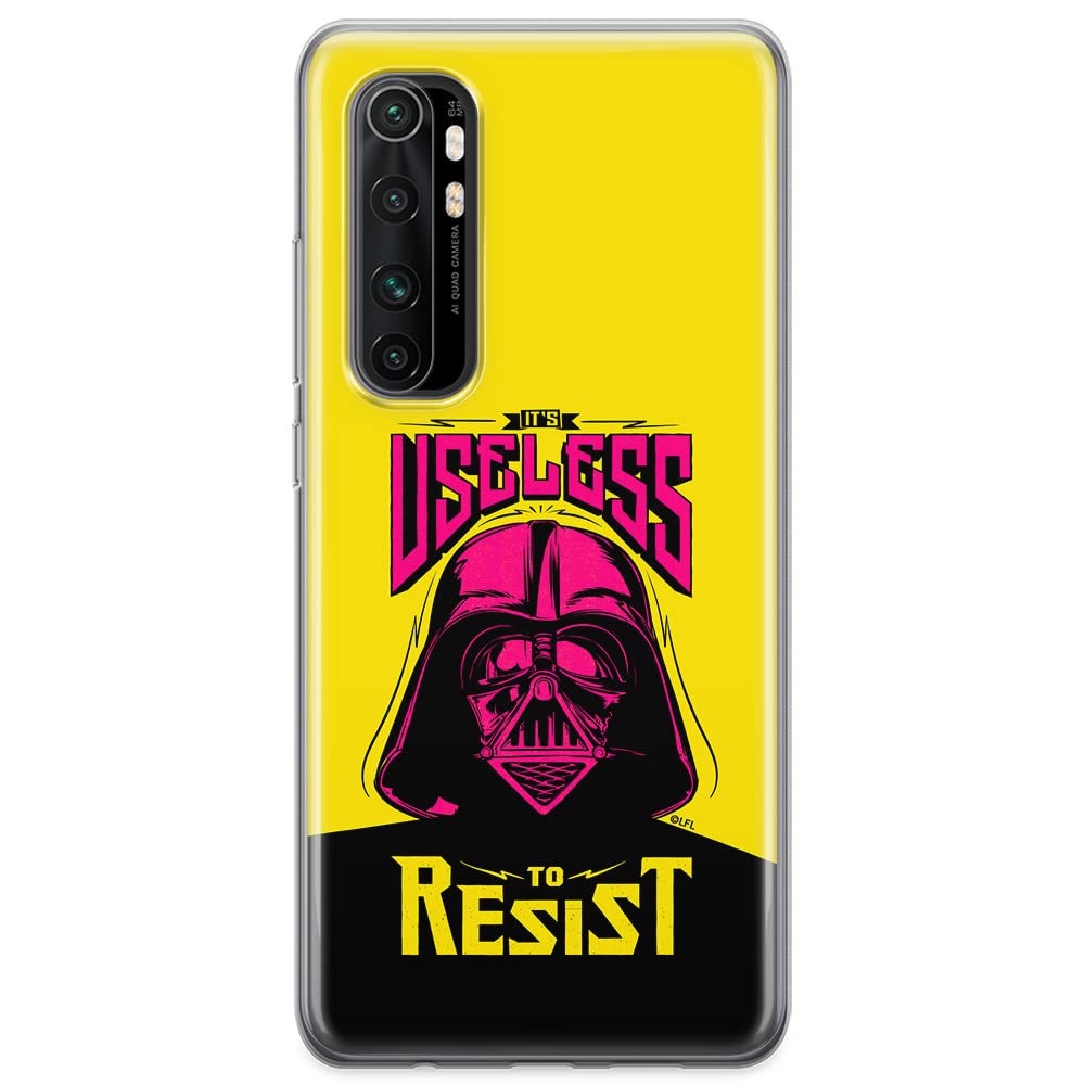 ERT GROUP mobile phone case for Xiaomi MI NOTE 10 Lite original and officially Licensed Star Wars pattern Darth Vader 024 optimally adapted to the shape of the mobile phone, case made of TPU