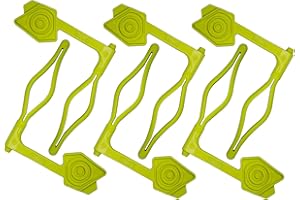 SHOOTING MADE EASY SME Chamber Safety Flag | Shooting Versatile Universal Highly Visible Bright Green Safety Empty Chamber Indicator - Pack of 6