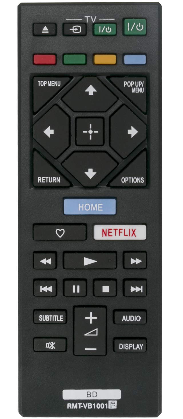 ALLIMITY RMT-VB100I RMT-VB1001 Remote Control Replacement for Sony Blue Ray Disc Player BDP-S4500 BDP-S3500 BDP-S6500 BDP-S1500 BDP-S5500 BDP-BX150 BDP-BX350 BDP-BX550 BDP-BX650 BDP-S2500