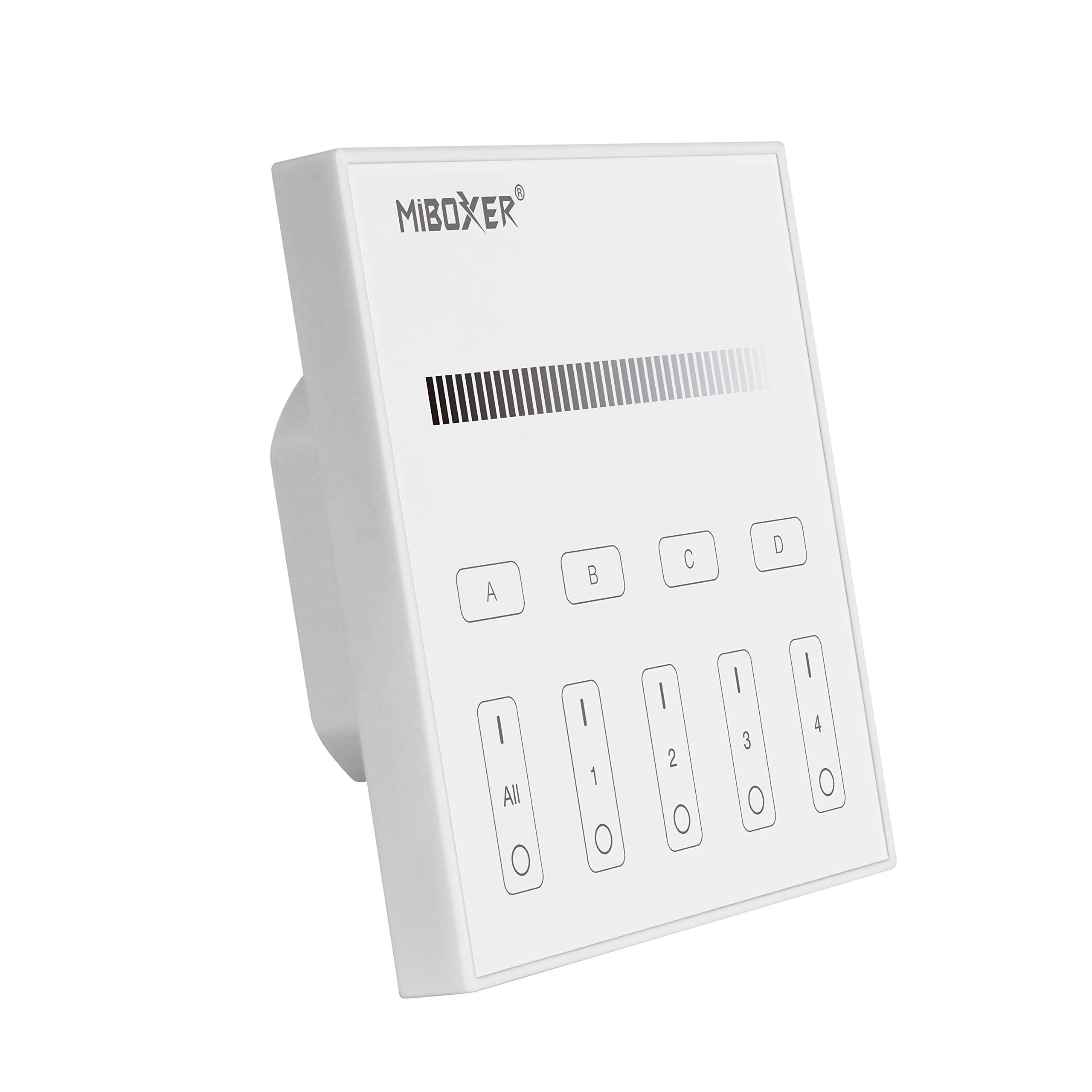 LIGHTEU, Milight Miboxer DALI Brightness dimming Panel with LED Display DP1S (DT6)