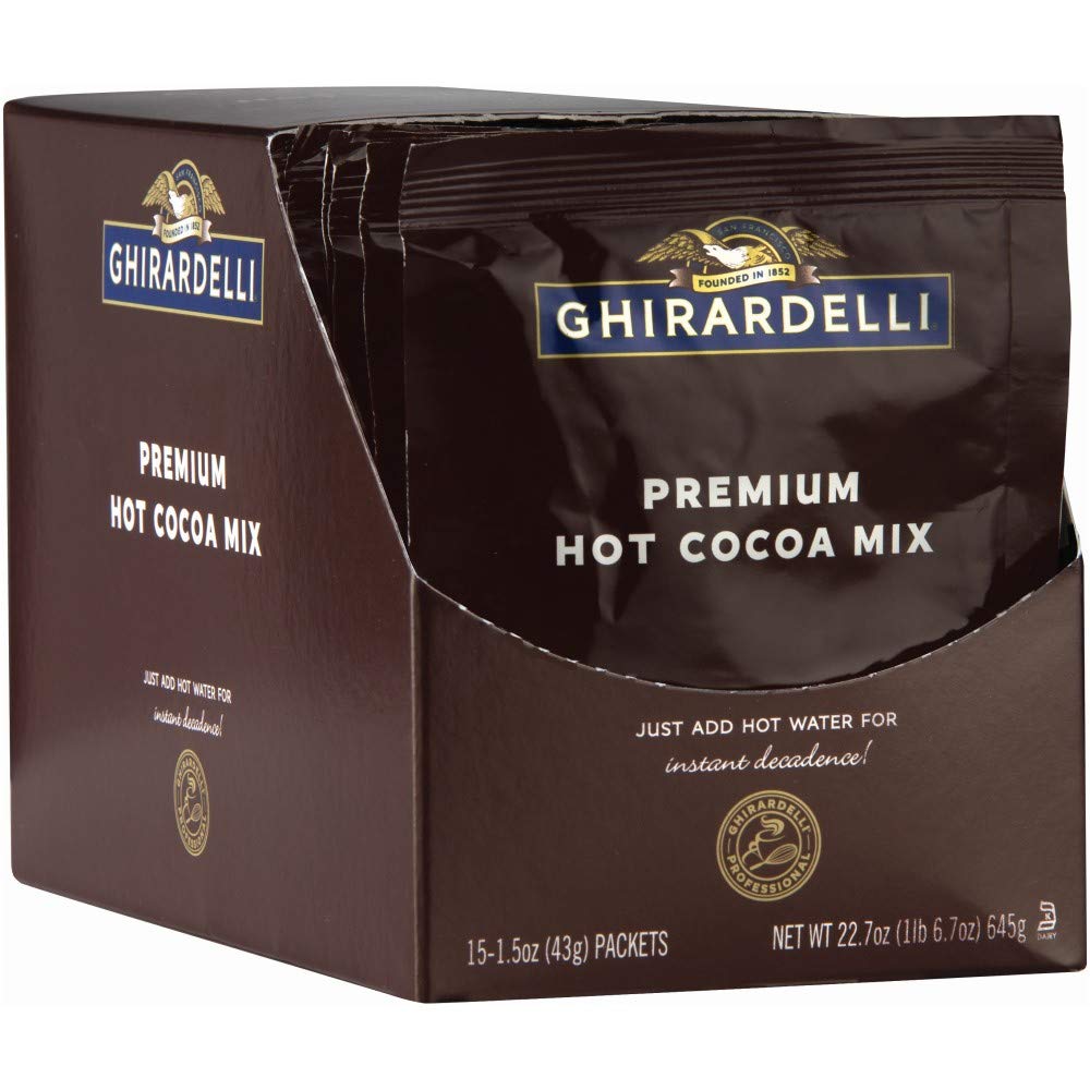 Ghirardelli Premium Indulgence Hot Cocoa Mix, 1.5 oz (Pack