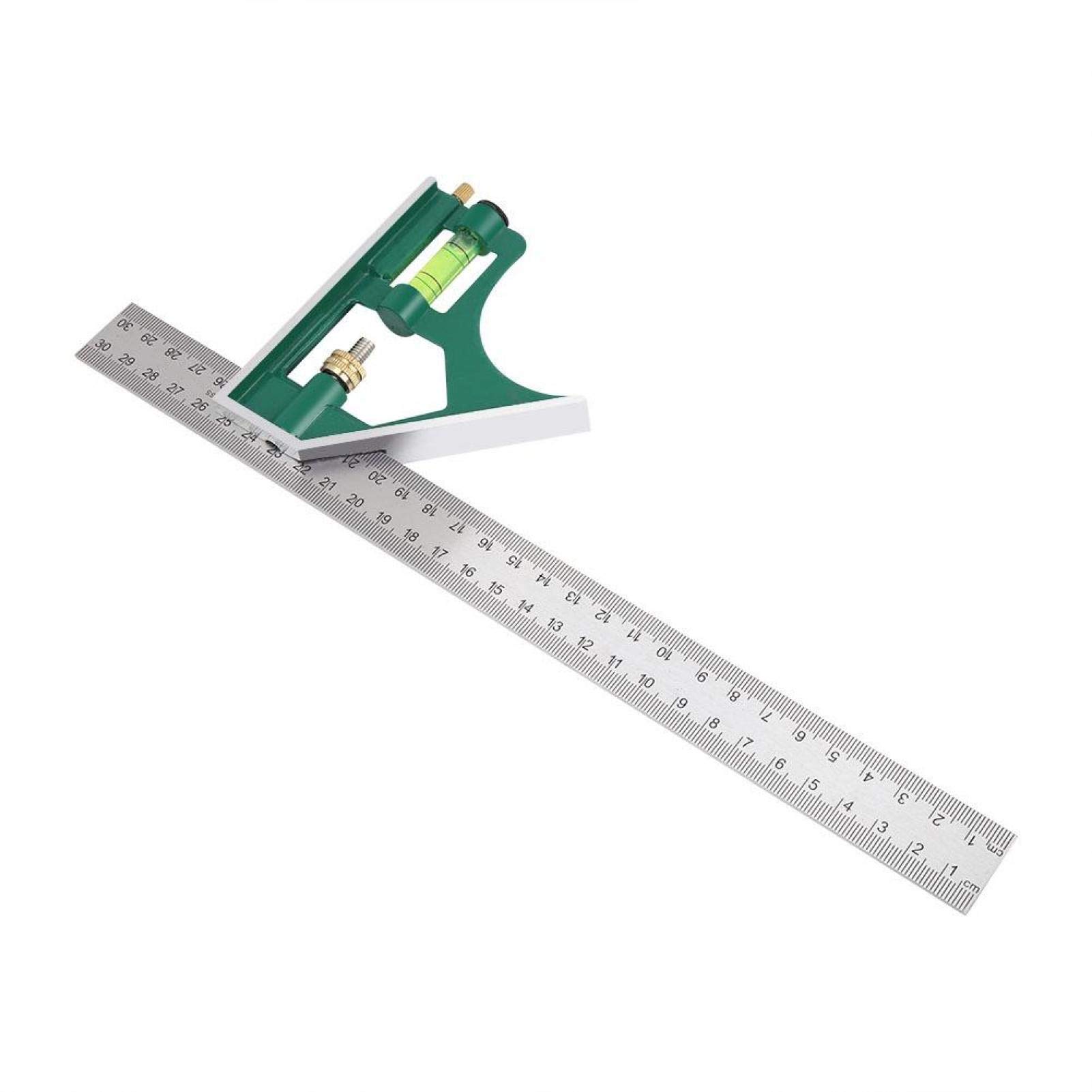 Combination Square Angle Ruler Excellent Stainless Steel Forging High Quality Stainless Steel for Marking Out, Laying Out