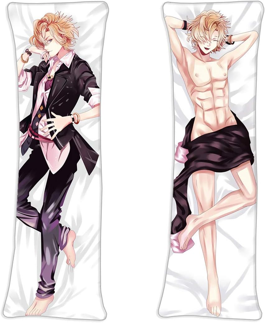 Amazon Com Zhaoyuan Kou Mukami Diabolik Lovers Male Japan Anime Pillow Cover Japanese Textile Smooth Knit Body Pillowcase 62 9in X 19 6in Cosplay Gift Toys Games