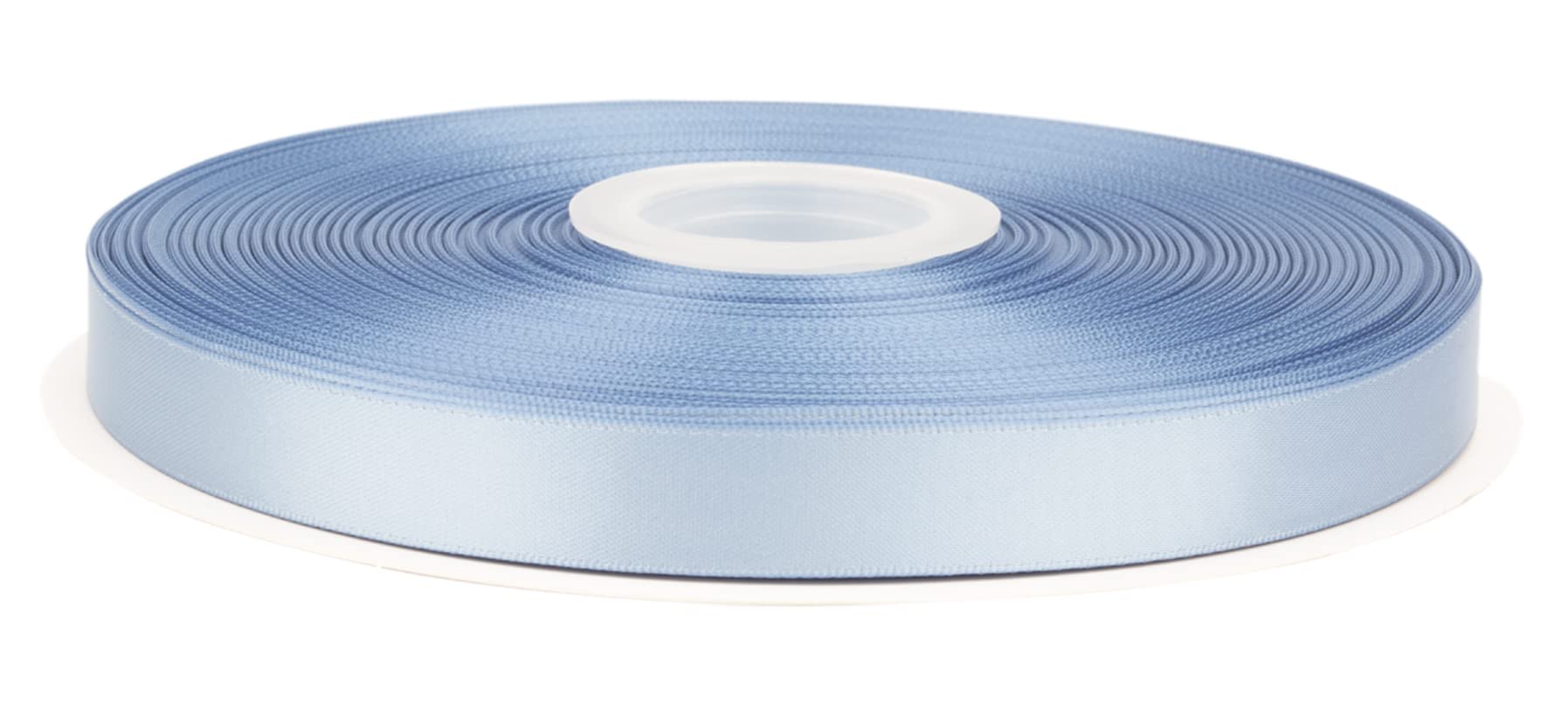 Fondersy 91 Meters French Blue Double Faced Satin Ribbon - 16mm Width for Wedding, Gift Wrapping, Floral Arrangement and Crafts