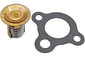 BOLEWIN Thermostat Kit Replaces Sierra 18-3650 18-3550 59078Q3 59078T3 Replacement for Mercury/Mercruise 140 Degree