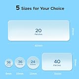 LitBear Large Pimple Patches Hydrocolloid 156 Patches 5 Sizes view 2