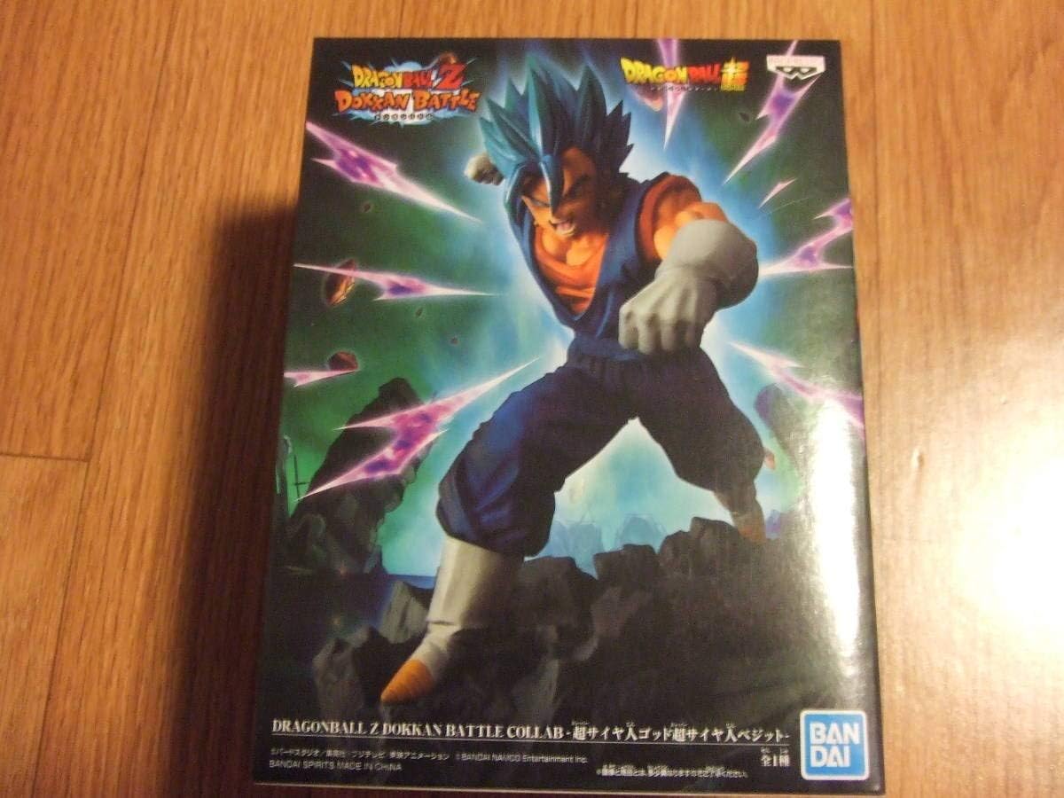 Amazon ドラゴンボールz Dokkan Battle Collab ドッカンバトルコラボ 超サイヤ人ゴッド ベジット フィギュア フィギュア ドール 通販
