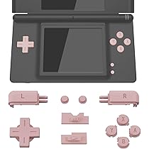 eXtremeRate Cherry Blossoms Pink Replacement Full Set Buttons for