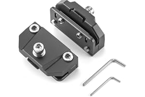 SKUNTUGUANG 2PCS Universal Hood Light Mounting Brackets Ditch Light Brackets Adjustable Aluminum Alloy Pillar Hood Led Work Light pods Mount Bracket for Truck SUV Cars, No Drilling