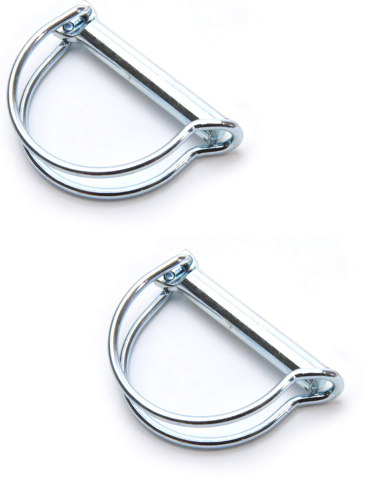 2 x Automatic End Mill Pins Diameter 10 mm x Length 45 mm Motorcycle/Tractor Trailer Clip