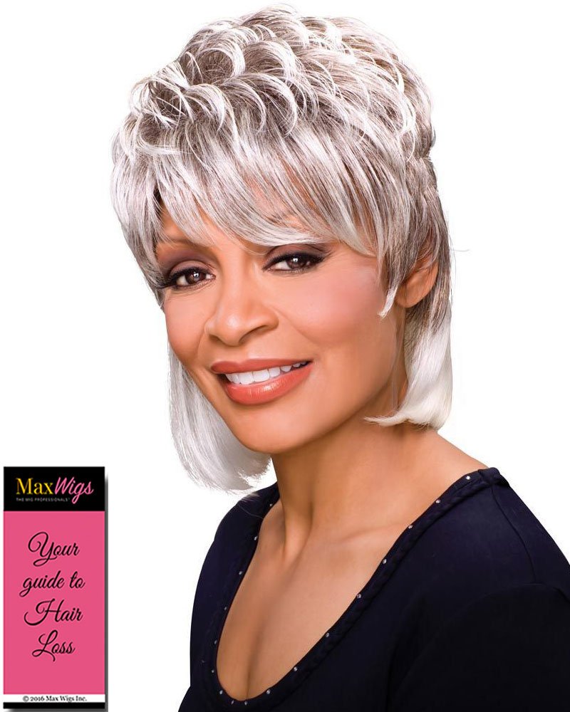 Amazon Com Peggy Wig Color Fs4 27 Foxy Silver Wigs Mid Length