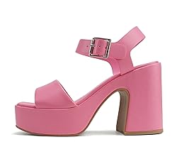 Soda LAUNCH ~ Women Open Toe Ankle Strap Platform