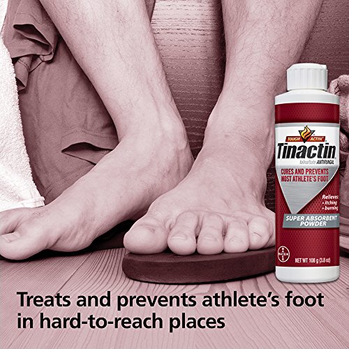 Tinactin Athlete's Foot Super Absorbent Powder, Tolnaftate 1