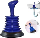 Fizzix Sink Plunger Toilet Unblocking Drain Kitchen Bathroom Mini Durable view 1