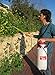 TABOR TOOLS 2.0 Gallon Lawn and Garden Pump Pressure with Pressure Relief Valve, Adjustable Shoulder Strap, and Adjustable Wand Nozzle (2.0 Gallon, Yellow Wand). N80A.