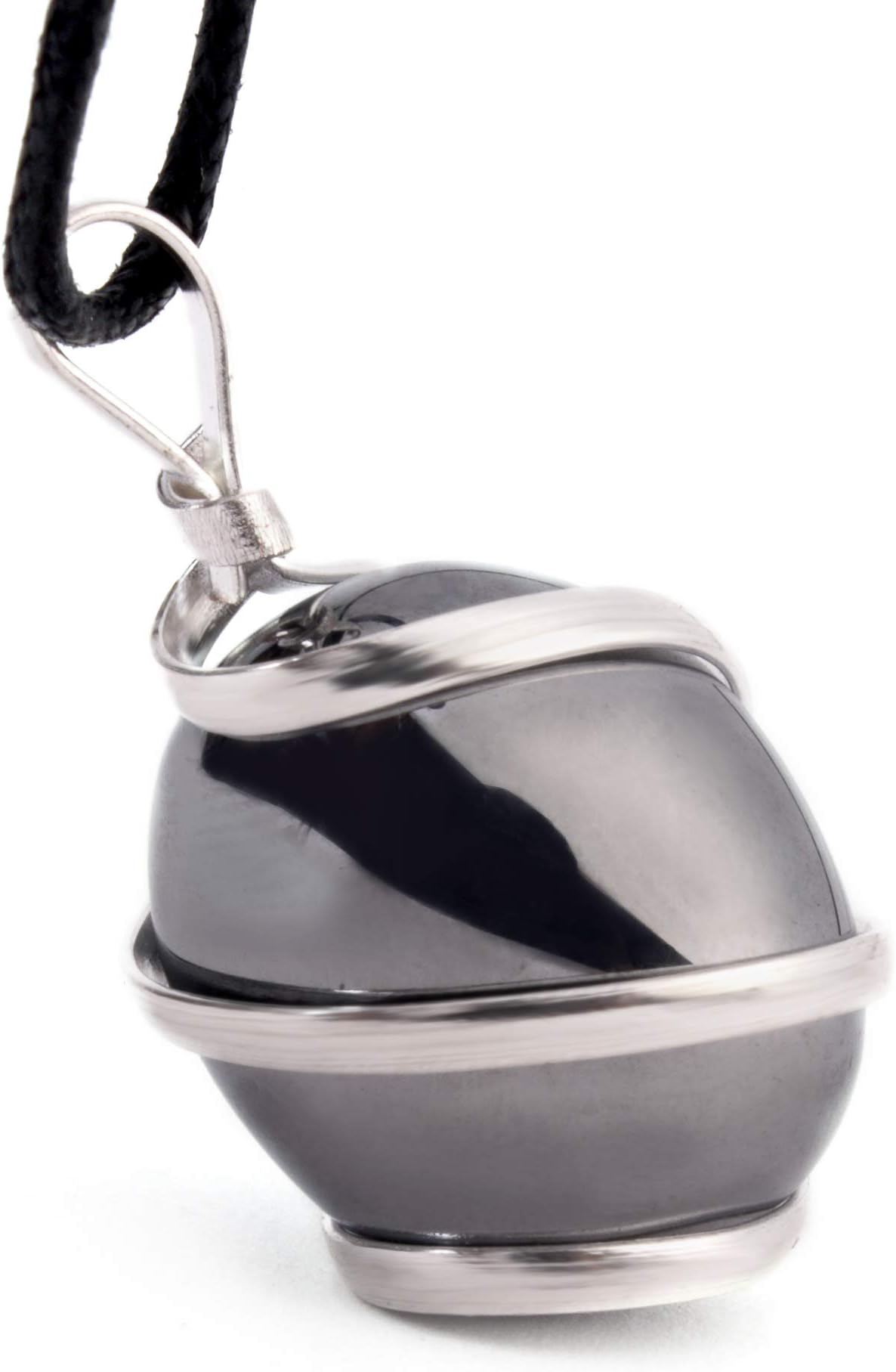 Ayana Wellness Men's and Women's Raw Shungite Neutralizer Pendant Necklace Jewelry- EMF Shield and Bad Energy Protection | Purification and Grounding| Grounds and Works The Root Chakra