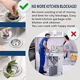 Aleex-A Stainless Steel Kitchen Sink Plug Strainer – Rust Free 78mm Hole view 9