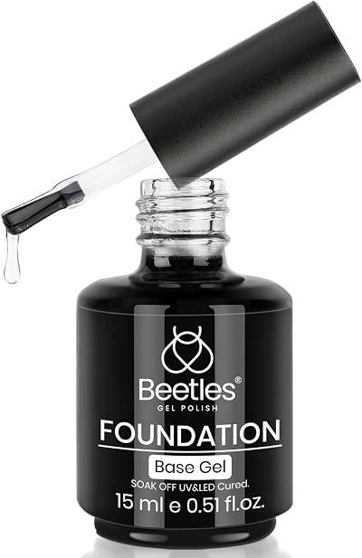 Beetles Gel Polish 15ml No Wipe Base Coat Shine Finish Long Lasting