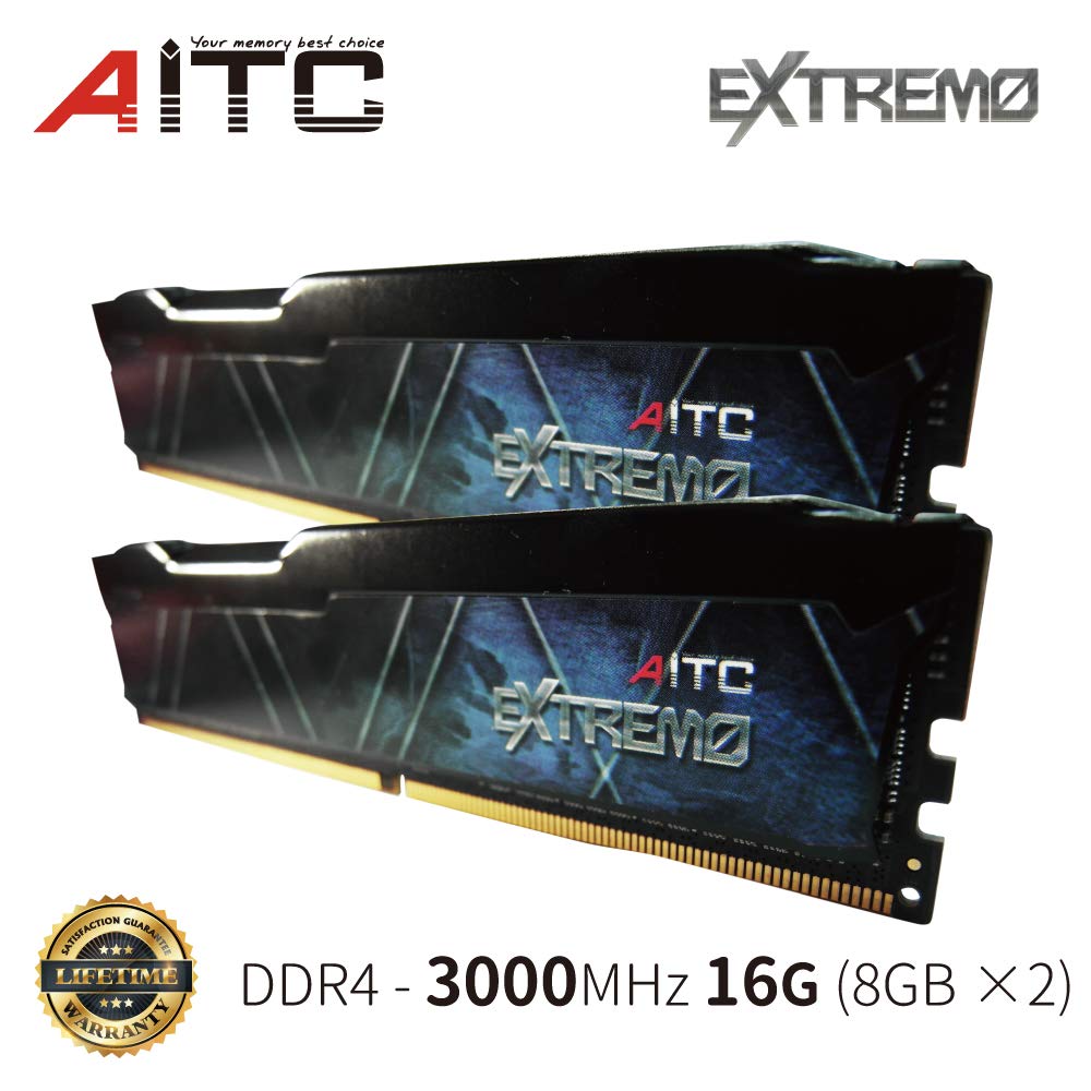 AITC RAPiDEZ RGB DDR4 16GB(2x8GB) kit 2666MHz DIMM XMP Heatsink Desktop RAM Memory