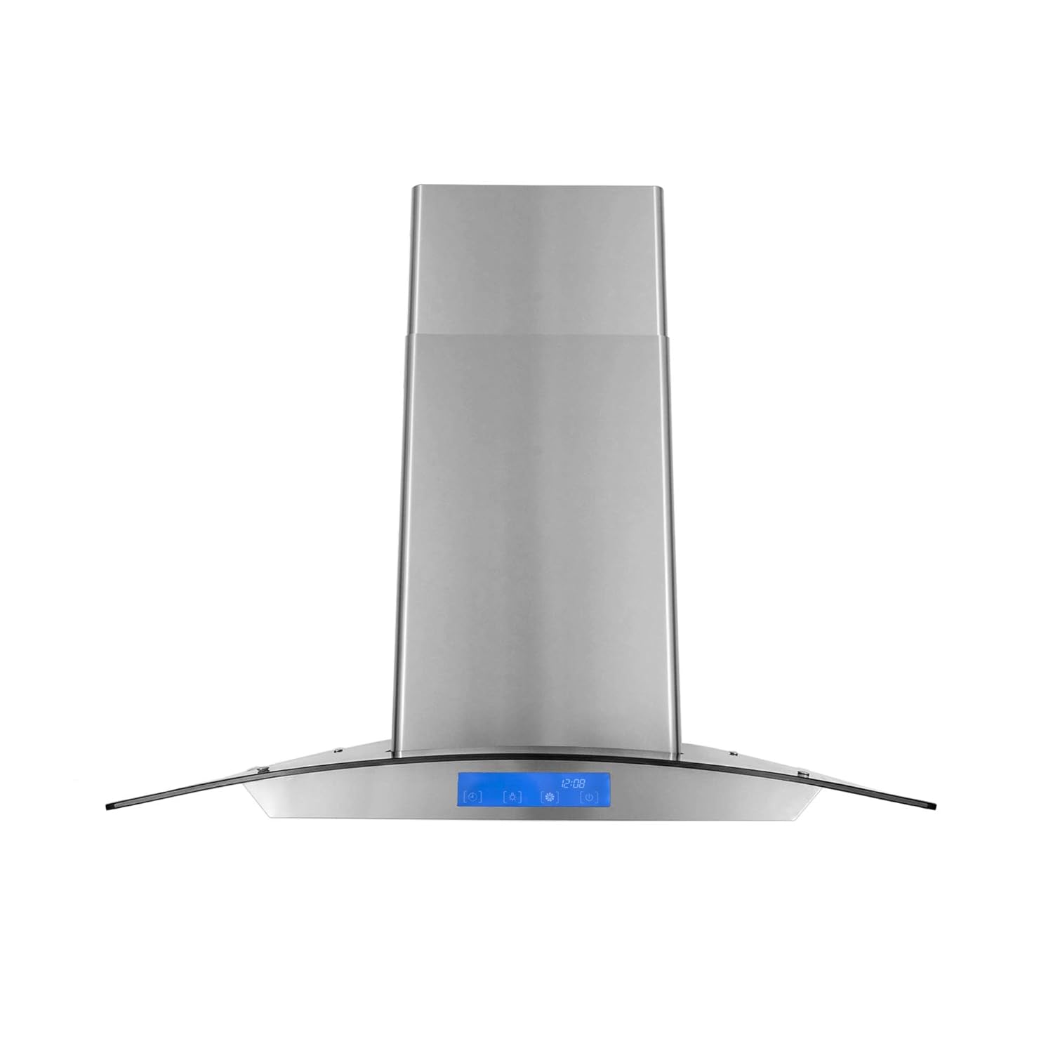 Range Hoods Permanent Filter 3 Speed Exhaust Fan Timer Stainless Steel