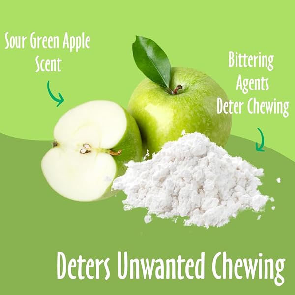 EARTHBATH, NO CHEW SPRAY FOR DOGS – A BITTER APPLE SPRAY FOR DOGS TO STOP CHEWING, ESSENTIAL DOG TRAINING & BEHAVIOR AIDS, CRUELTY FREE, NO BITE SPRAY FOR PUPPIES – 8 OZ (1 PACK)