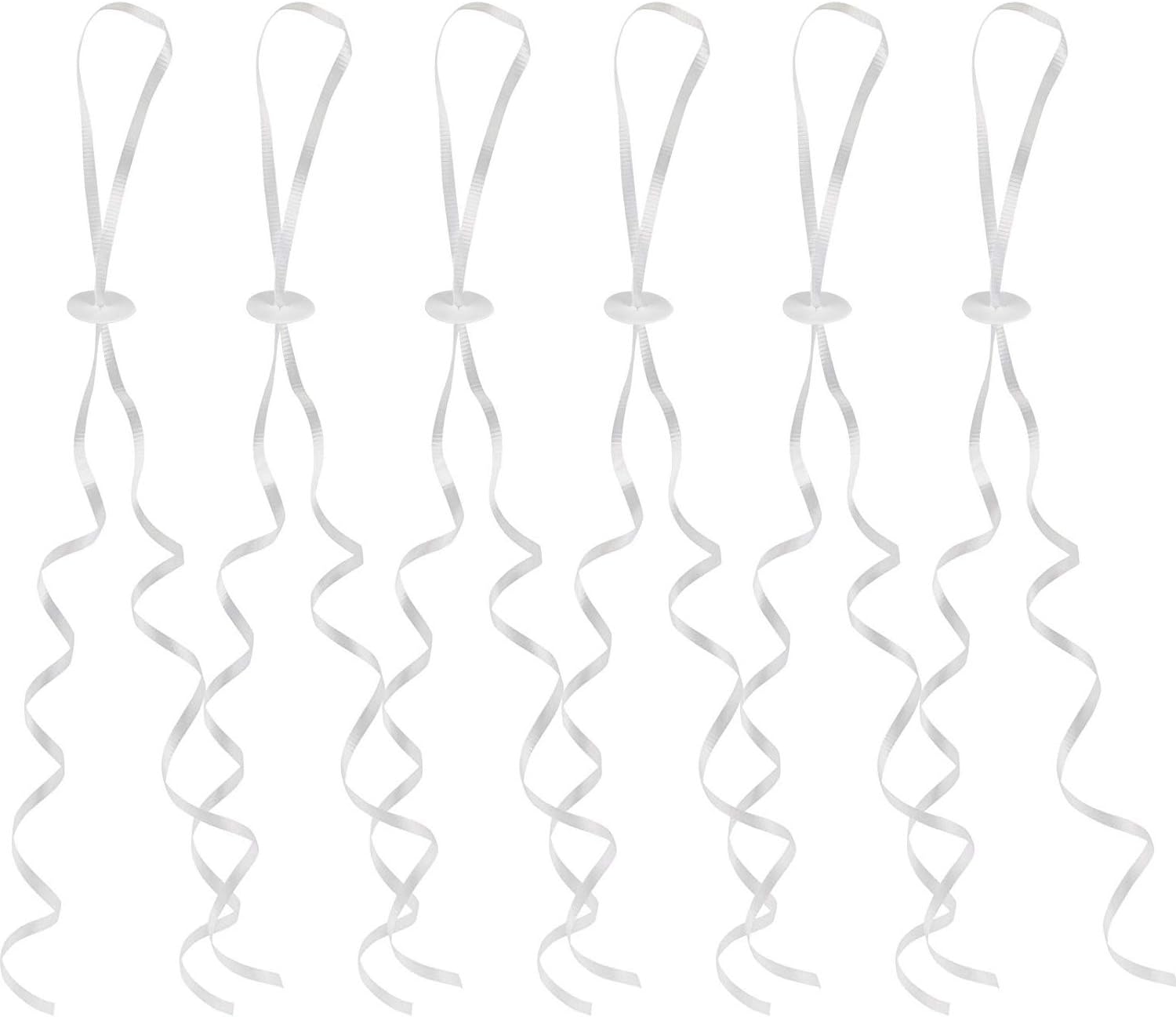 HONGXIN-SHOP Balloon Closures 100 Pcs Balloon Ribbon Helium Balloon Clasp Seal for Birthday Party Baby Shower Wedding Decorations