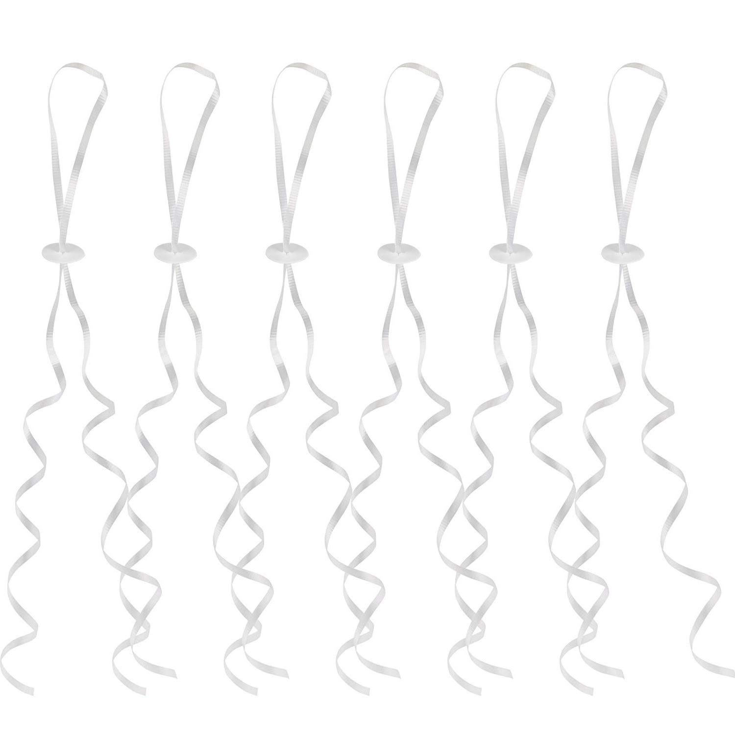 Balloon Closures 100 Pcs Balloon Ribbon Helium Balloon Clasp Seal for Birthday Party Baby Shower Wedding Decorations