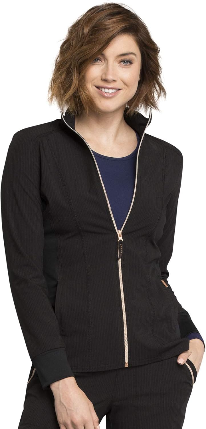 CHEROKEE Statement CK365 Women's Zip Front Jacket: Clothing